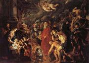 Peter Paul Rubens The Adoration of the Magi 1608 and 1628-1629 USA oil painting artist